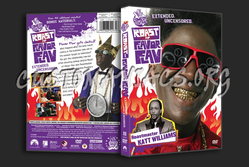 Roast of Flavor Flav dvd cover