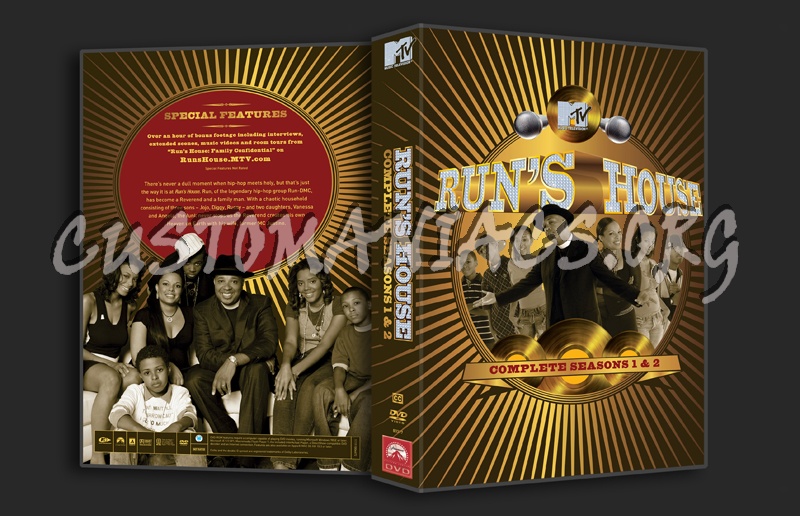 Run's House Compleet Seasons 1 & 2 dvd cover - DVD Covers & Labels