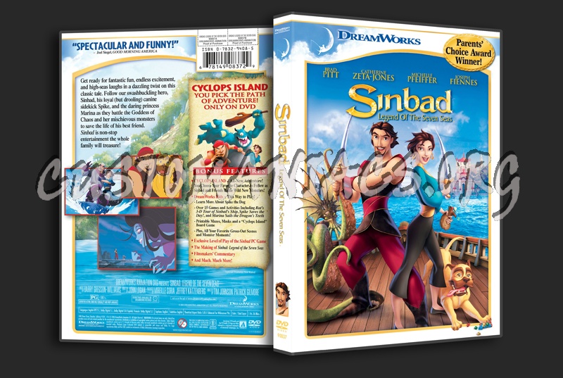 legend of sinbad seven seas dvd cover