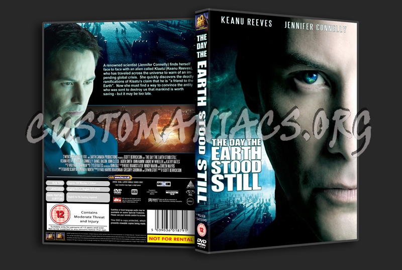 The Day The Earth Stood Still dvd cover