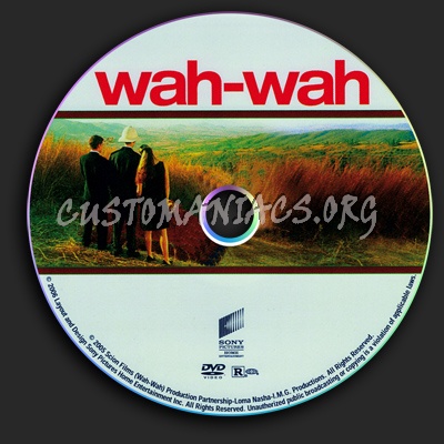 Wah-Wah dvd label