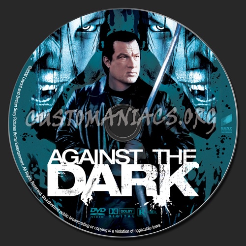 Against the Dark dvd label