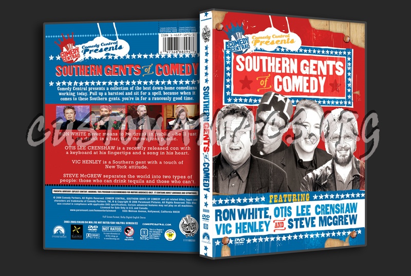 Southern Gents of Comedy dvd cover