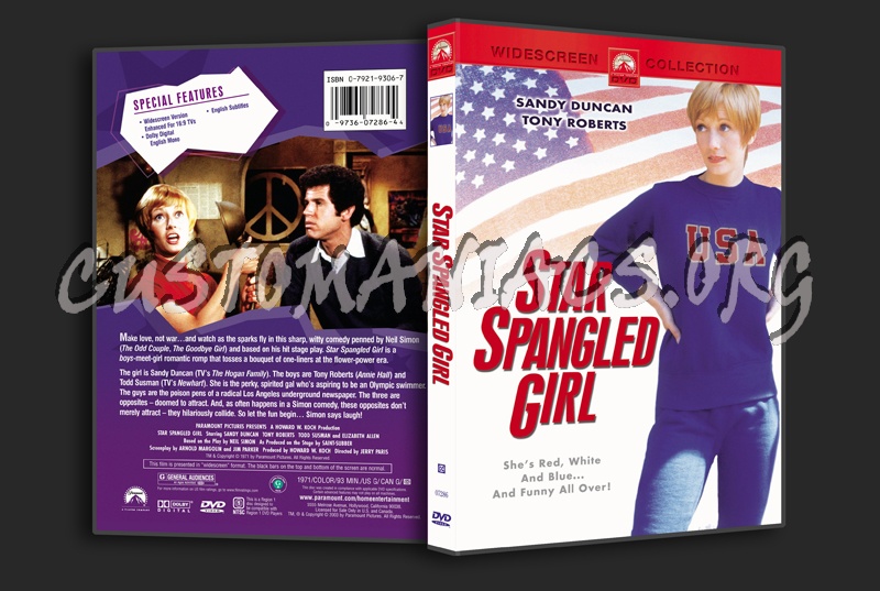 Star Spangled Girl dvd cover