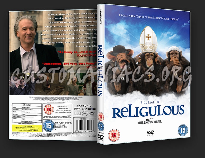 Religulous dvd cover