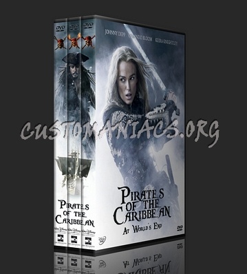 Pirates of the Caribbean - Trilogy dvd cover