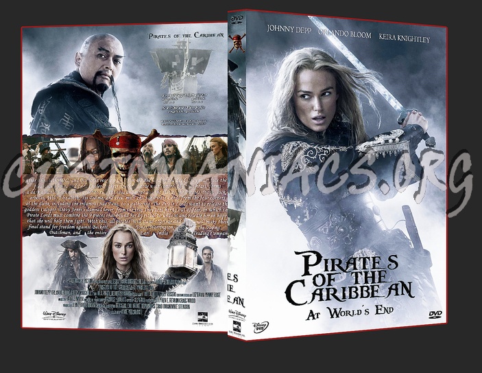 Pirates of the Caribbean - Trilogy dvd cover