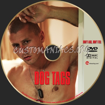 Dog Tags dvd label