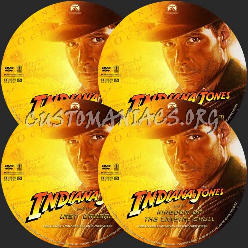 Indiana Jones and the Raiders of the Lost Ark dvd label - DVD Covers ...