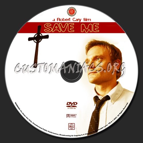 Save Me dvd label