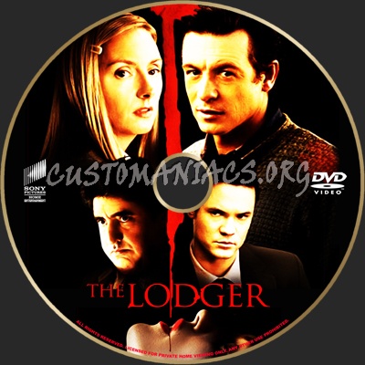 The Lodger dvd label