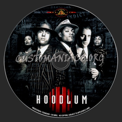 Hoodlum dvd label