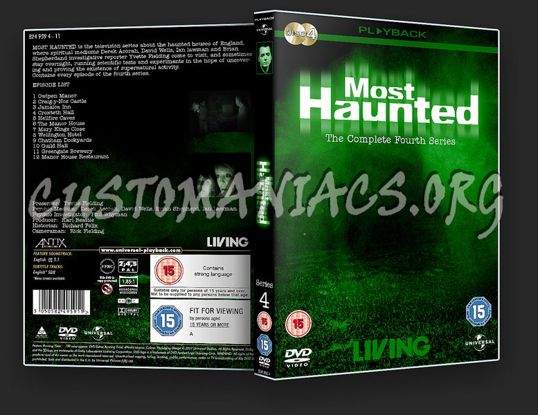 Most Haunted Season 4 dvd cover