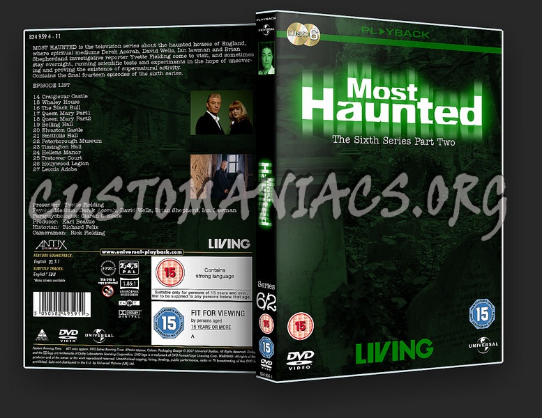 Most Haunted Series 6 Part 2 dvd cover