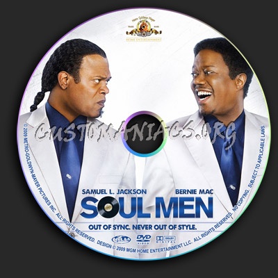 Soul Men dvd label