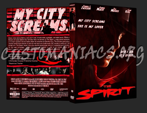 The Spirit dvd cover