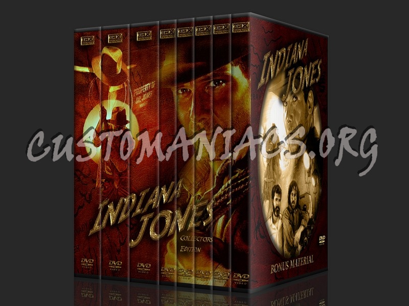 Indiana Jones Collectors Edition dvd cover