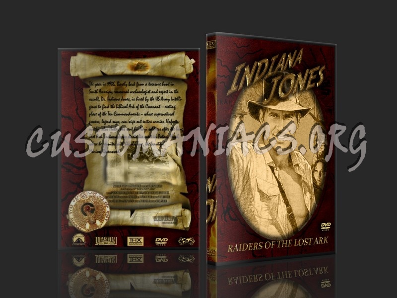 Indiana Jones Collectors Edition dvd cover