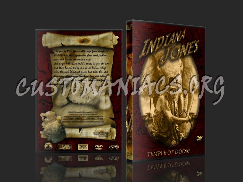 Indiana Jones Collectors Edition dvd cover