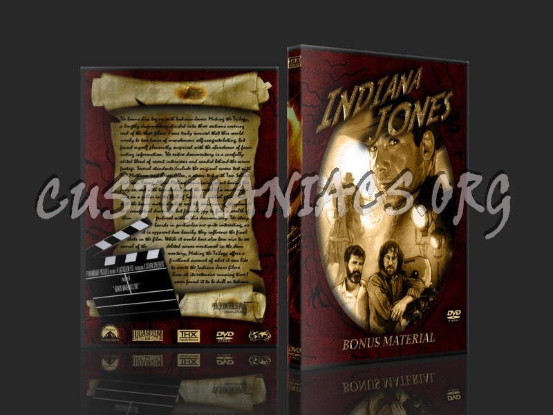 Indiana Jones Collectors Edition dvd cover