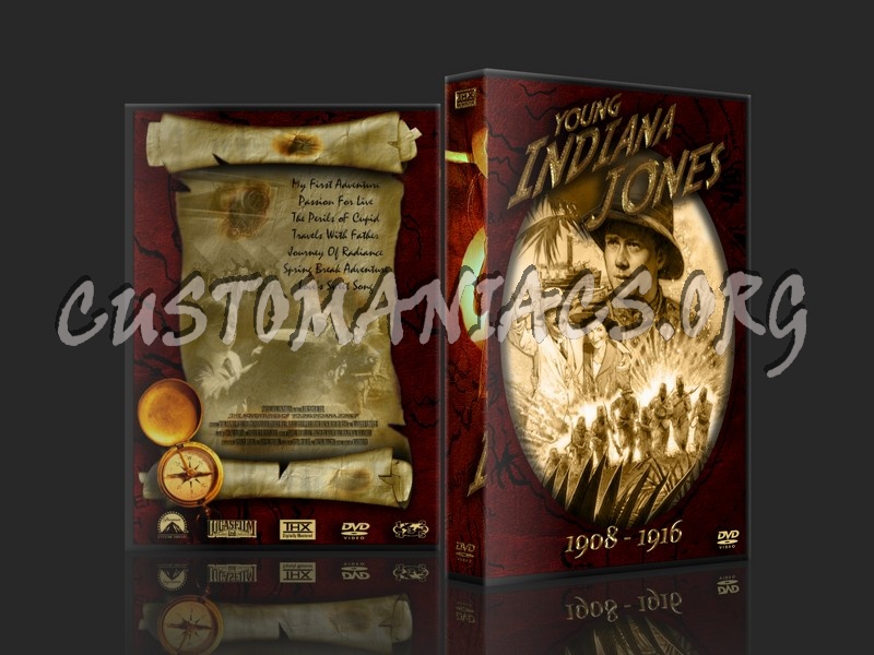 Indiana Jones Collectors Edition dvd cover