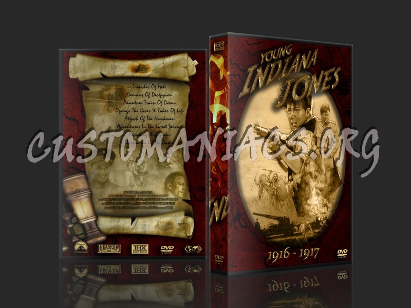 Indiana Jones Collectors Edition dvd cover