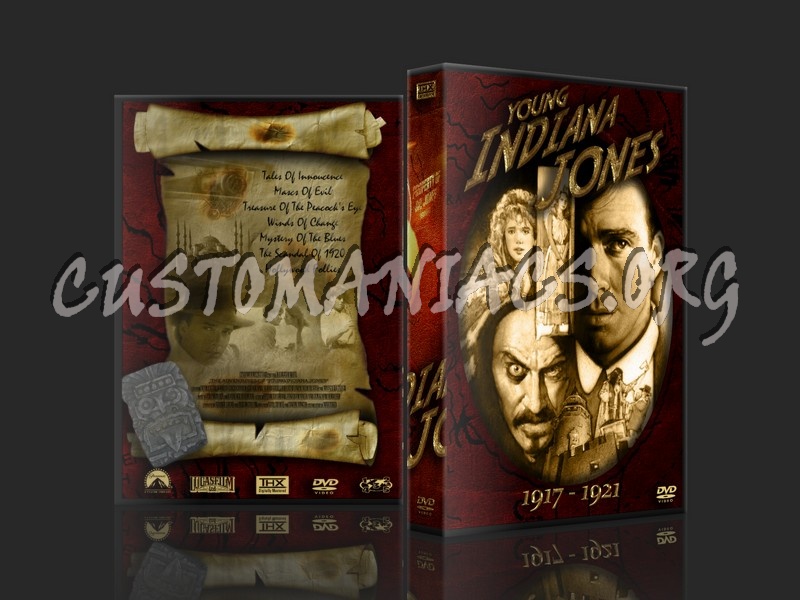 Indiana Jones Collectors Edition dvd cover