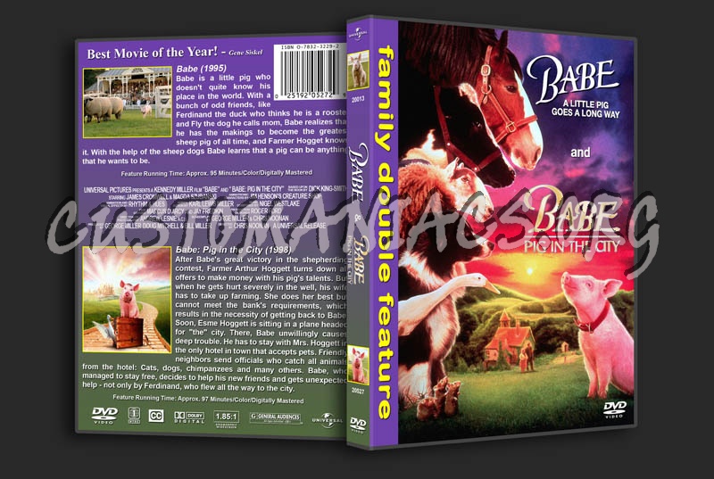 Babe Double Feature dvd cover