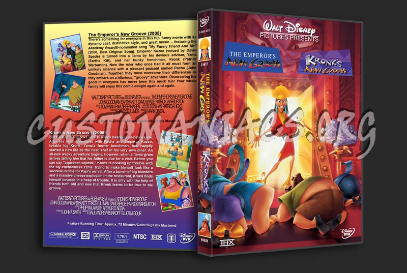 Emperor's New Groove/Kronk's New Groove Double Feature dvd cover