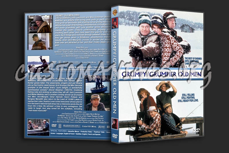 Grumpy/Grumpier Old Men Double Feature dvd cover