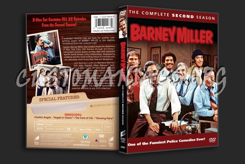 Barney Miller Season 2 dvd cover