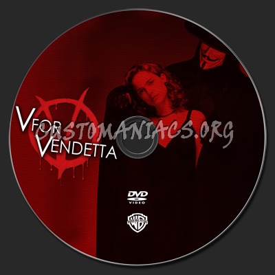 V for Vendetta dvd label