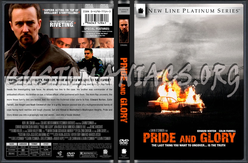 Pride and Glory dvd cover