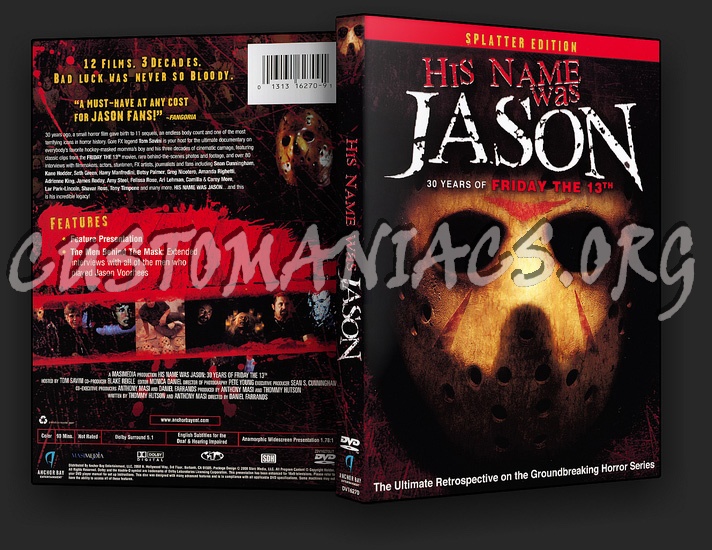 His Name Was Jason dvd cover