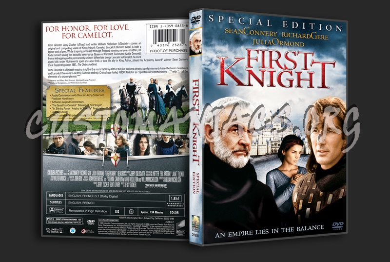 First Knight dvd cover