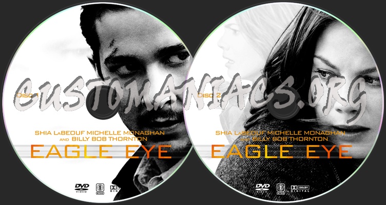 Eagle Eye dvd label