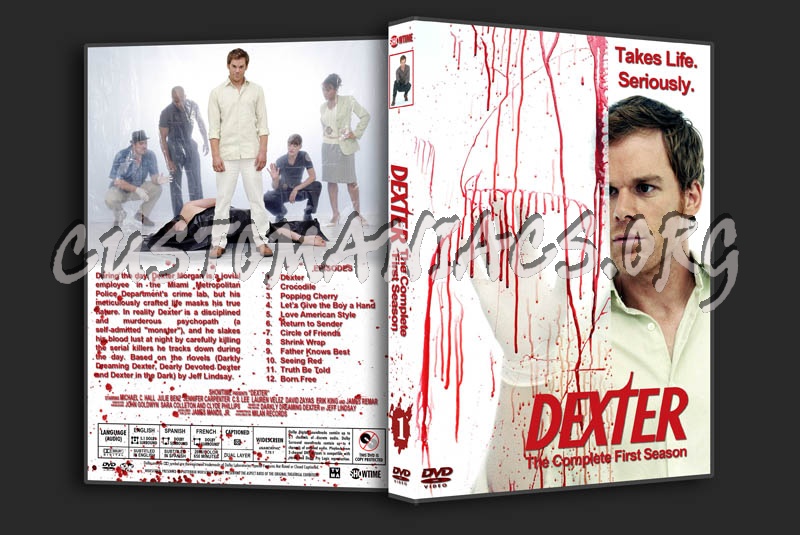 Dexter: Season 1 dvd cover