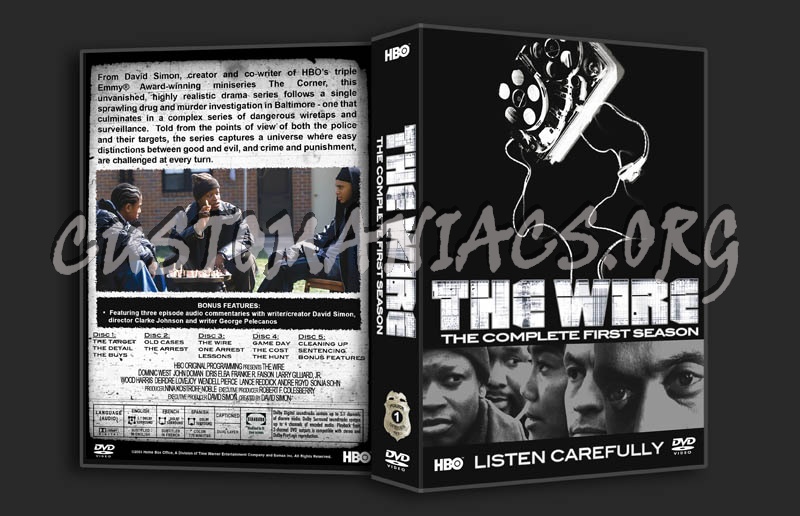 The Wire: Season 1 dvd cover