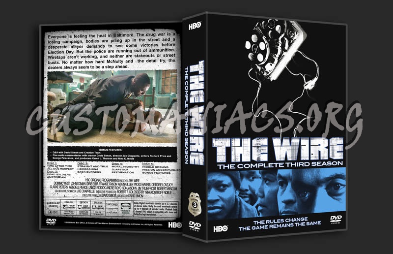 The Wire: Season 3 dvd cover