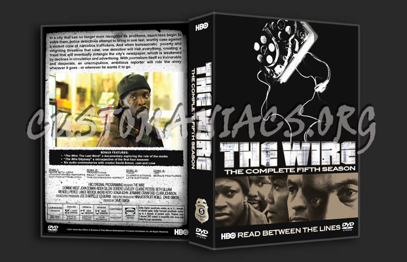 The Wire: Season 5 dvd cover