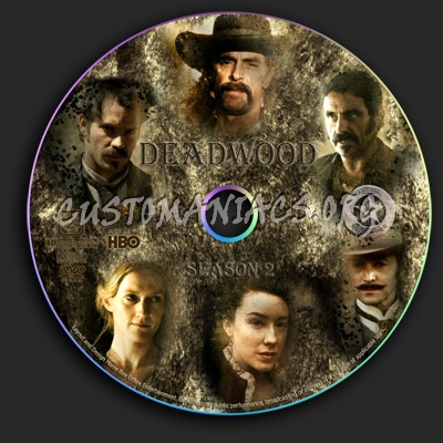 Deadwood dvd label