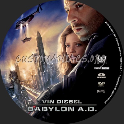 Babylon A.d. dvd label - DVD Covers & Labels by Customaniacs, id: 55903 ...