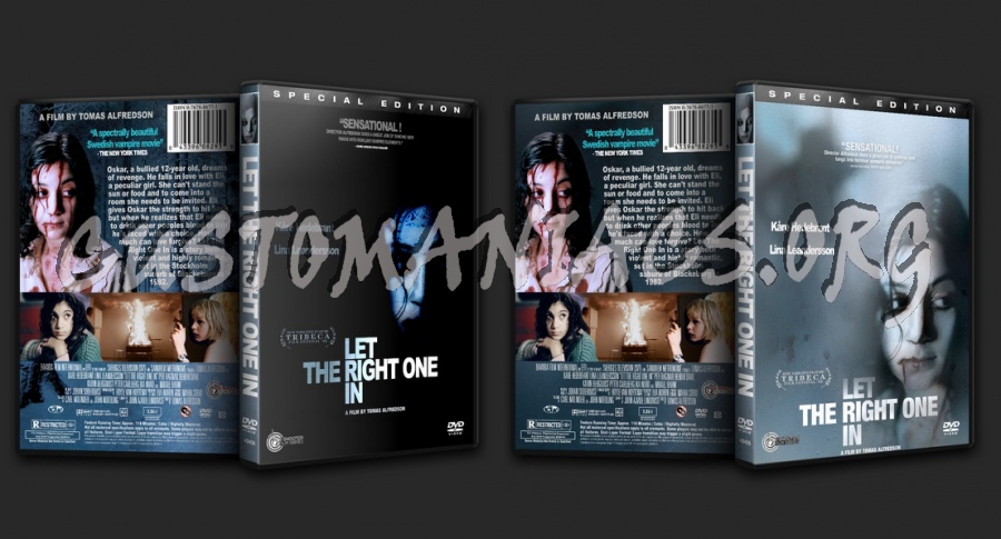 Let the Right One In dvd cover