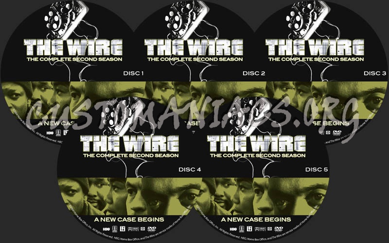 The Wire: Season 2 dvd label