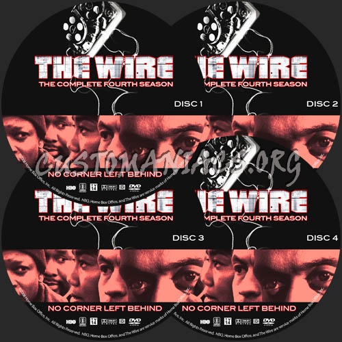 The Wire: Season 4 dvd label