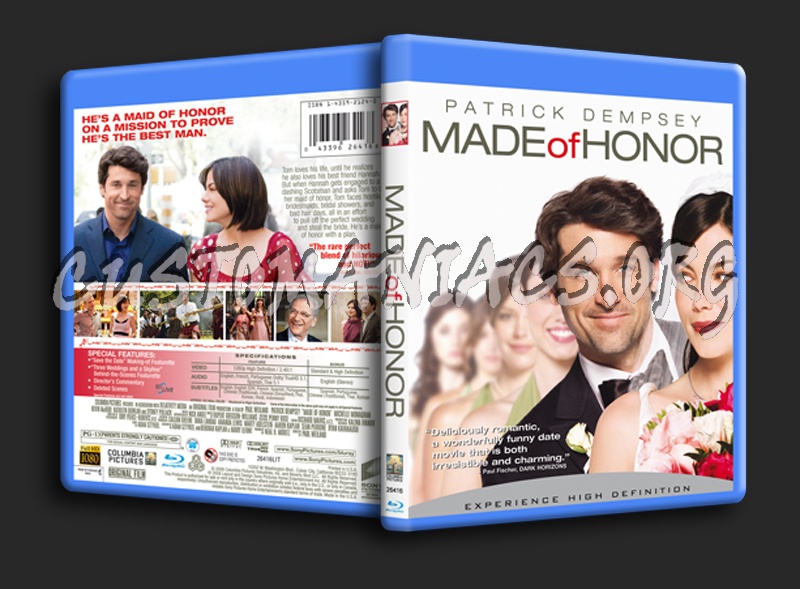 Made of Honor blu-ray cover