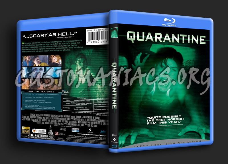 Quarantine blu-ray cover