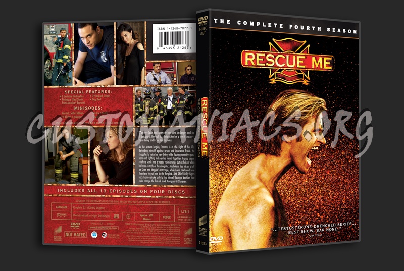 Rescue Me Season 4 dvd cover