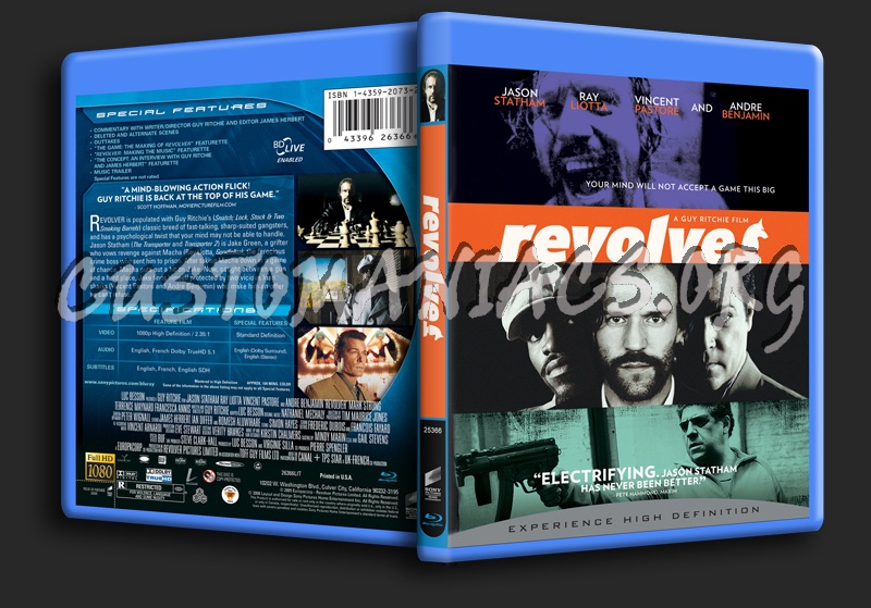 Revolver blu-ray cover