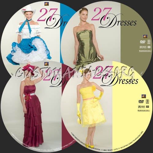 27 Dresses dvd label